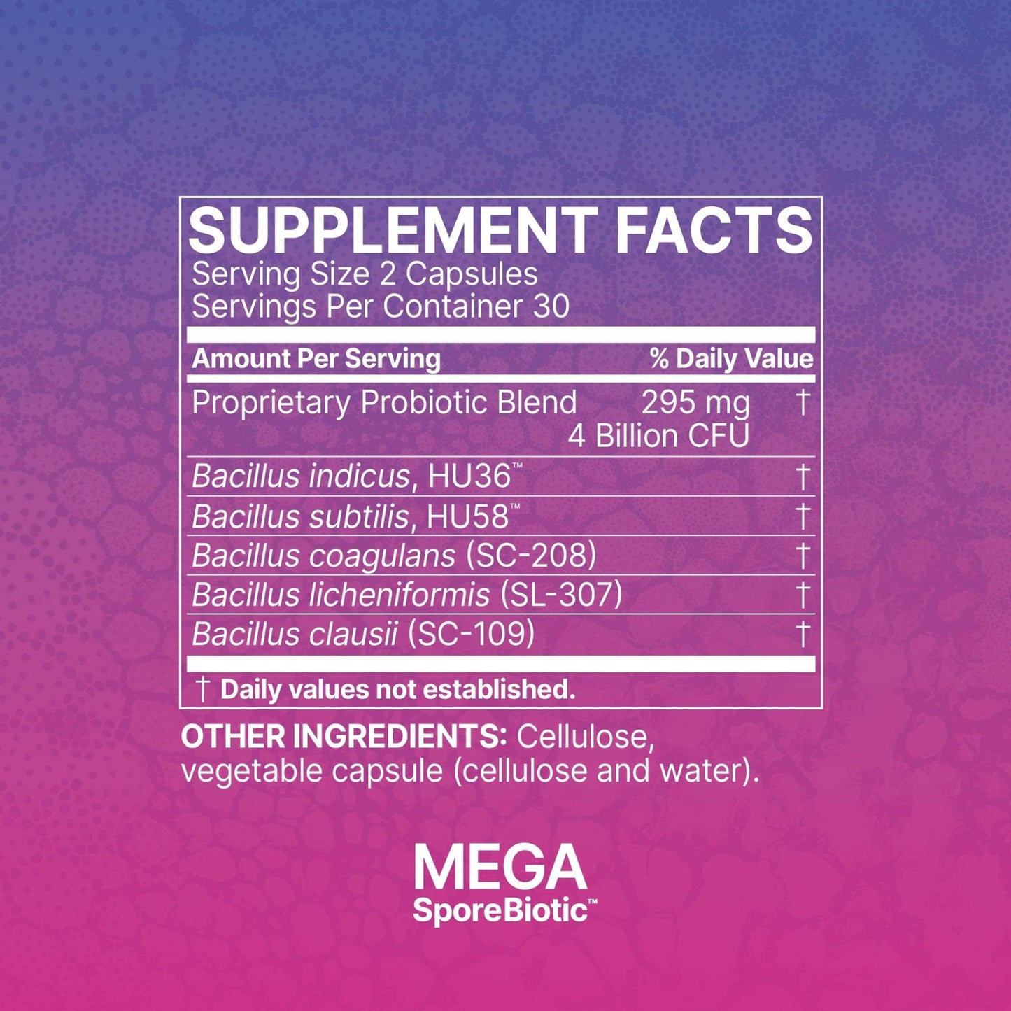 Microbiome Labs MegaSporeBiotic Probiotics for Women & Men - Spore-Based Probiotic for Gut Health & Digestive Support - Shelf-Stable, Travel-Friendly - PrimeBioHealth - canada supplements
