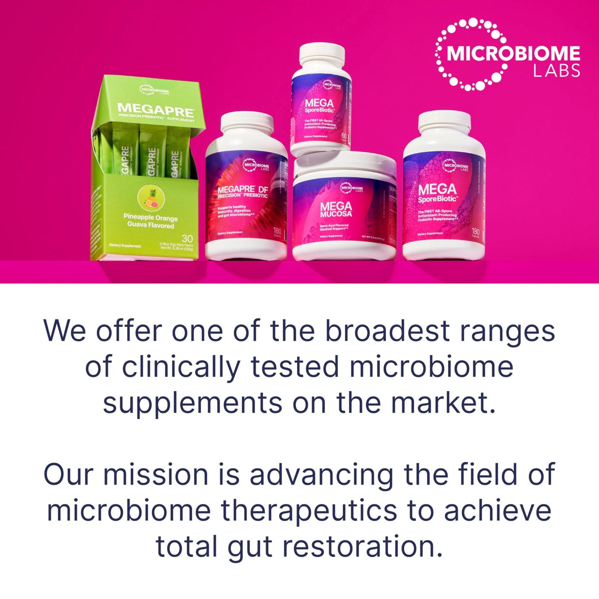 Microbiome Labs MegaSporeBiotic Probiotics for Women & Men - Spore-Based Probiotic for Gut Health & Digestive Support - Shelf-Stable, Travel-Friendly - PrimeBioHealth - canada supplements