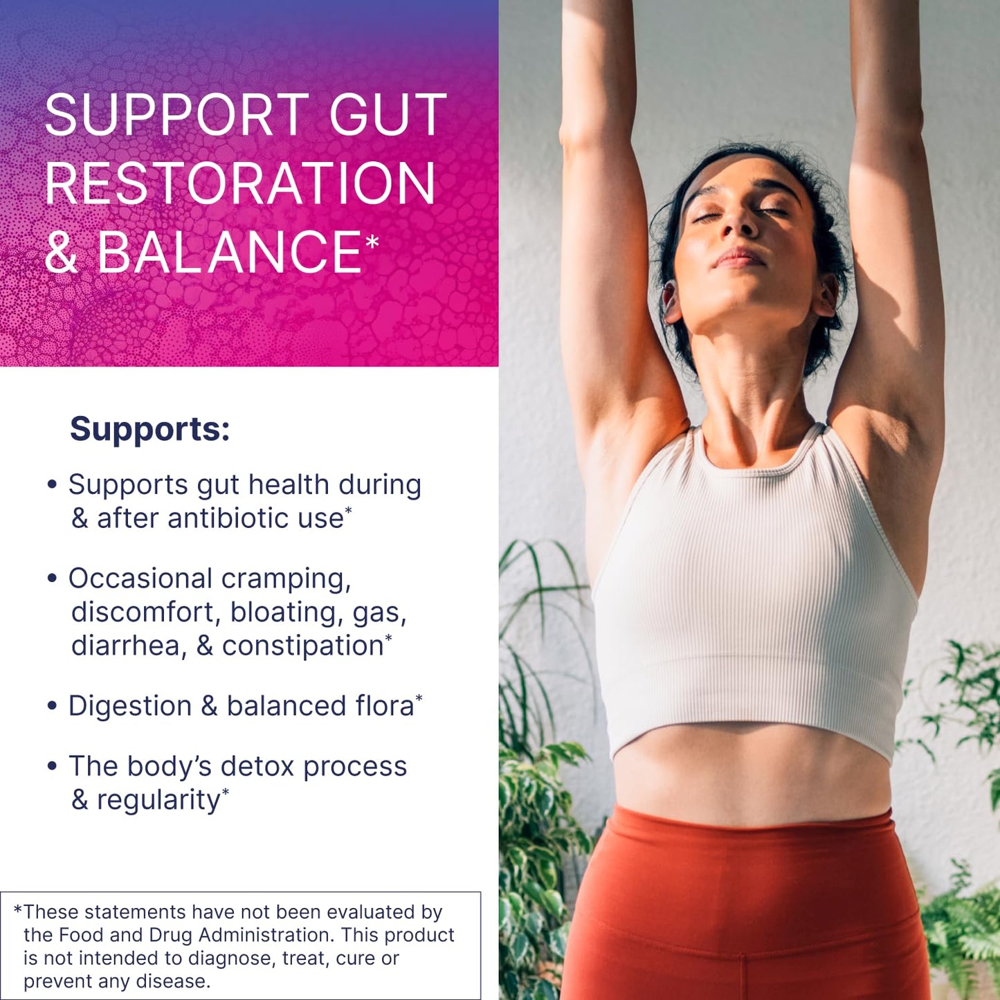 Microbiome Labs Restorflora Probiotics for Digestive Health - Gut Health Supplements with Dual Action Probiotics for Women & Men - PrimeBioHealth - canada supplements