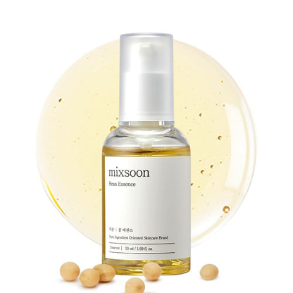 mixsoon Bean Essence Exfoliating, Snail Mucin Moisturizer for Hydrating, Fermented Bean Extract, Gentle Formula - PrimeBioHealth - canada supplements