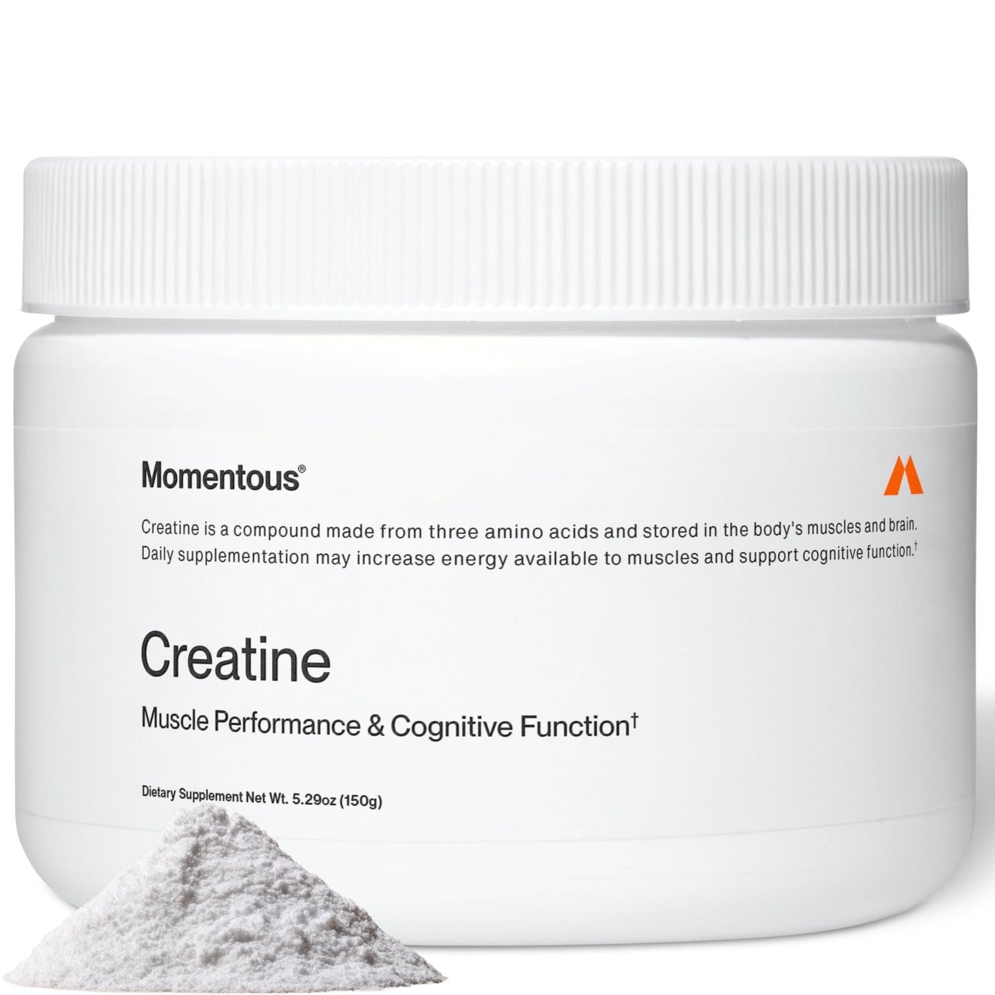 Momentous Creatine Monohydrate Powder - Creatine Powder - Supports Strength, Lean Muscle, & Recovery for Men & Women - NSF Certified for Sport - 5 g per Serving - 90 Servings - PrimeBioHealth - canada supplements
