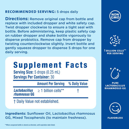 Mommy's Bliss Baby Probiotic Drops Everyday - Gas, Constipation, Colic Symptom Relief - Newborns & Up - PrimeBioHealth - canada supplements