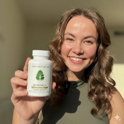 Moringa Oleifera Capsules 800mg - Pure Leaf Powder Superfood with Antioxidants Vitamins Minerals Amino Acids - Energy Immune Support Green Supplement for Men Women - PrimeBioHealth - canada supplements
