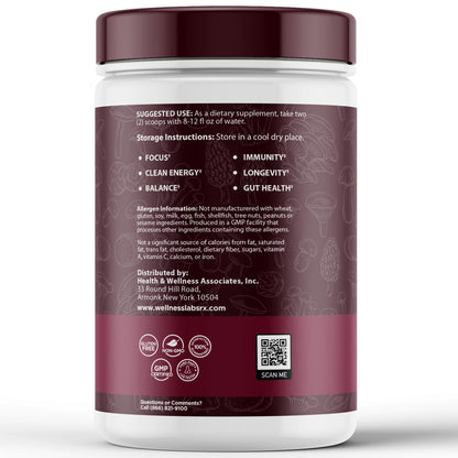 Mushroom Coffee, 90 Servings Organic Mushrooms Instant Coffea, Great Tasting Colombian Keto Coffee, 7 Superfood Mishrooms Lions Mane, Chaga, Reishi, Cordyceps, Maitake, Shiitake, and Turkey Tail - PrimeBioHealth - canada supplements