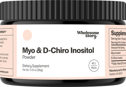 Myo-Inositol & D-Chiro Inositol Supplement Powder for Women | Hormonal Balance & Healthy Ovarian Function Support - PrimeBioHealth - canada supplements
