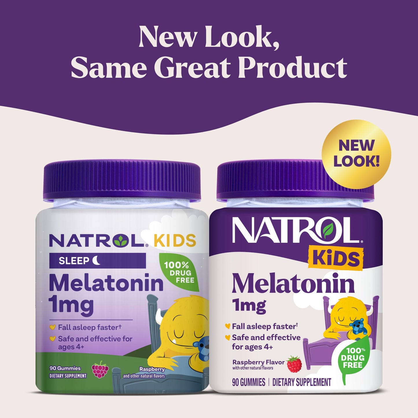 Natrol Kids Melatonin 1mg, for Restful Sleep, 90 Raspberry-Flavored Gummies - PrimeBioHealth - canada supplements
