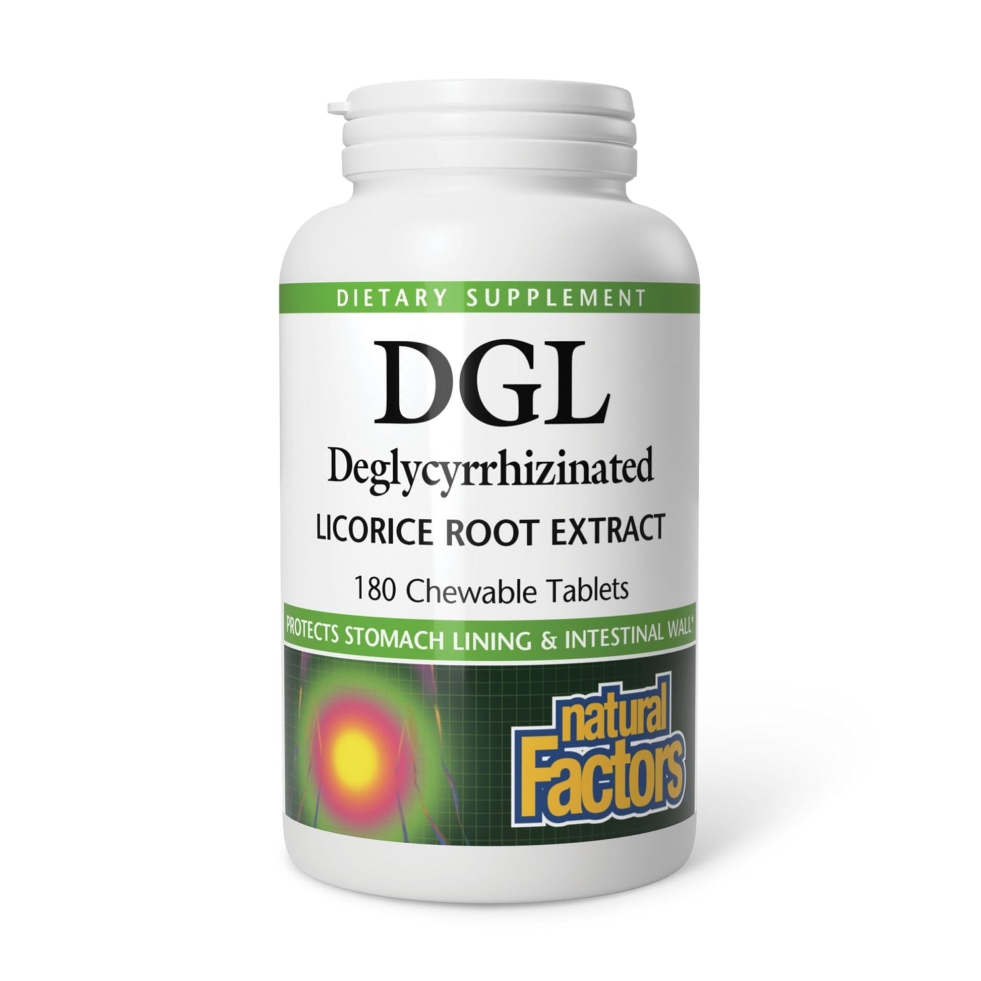 Natural Factors DGL Chewable - Digestive Support Supplement with Licorice Root Extract - Chewable Tablets Support Stomach Lining & Health - Non-GMO & Gluten-Free - PrimeBioHealth - canada supplements