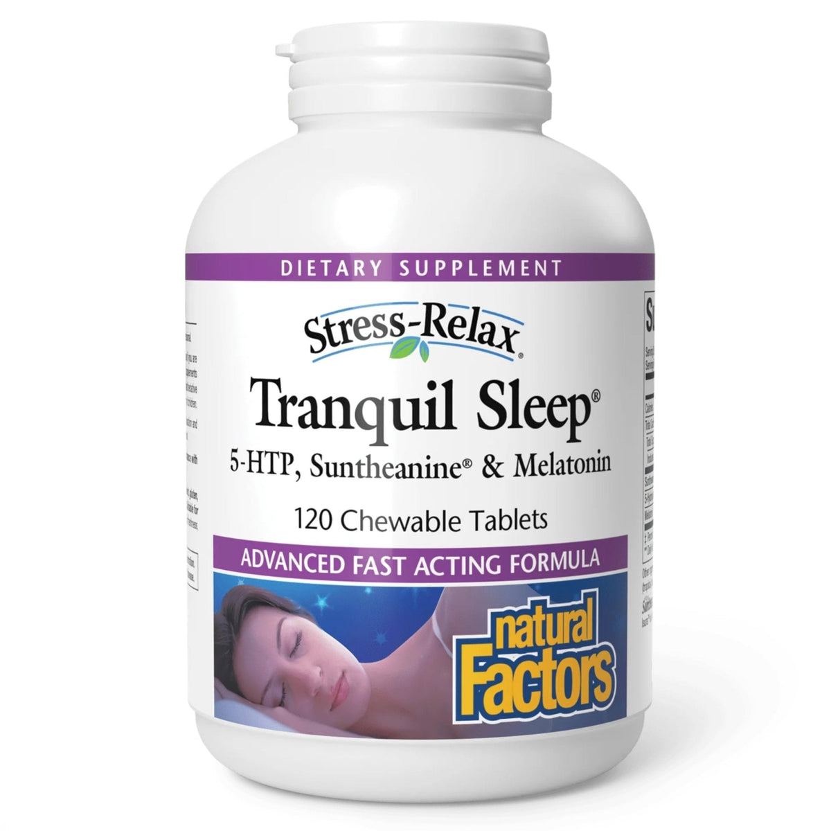 Natural Factors Stress-Relax Tranquil Sleep Tablet, 120 Count - PrimeBioHealth - canada supplements