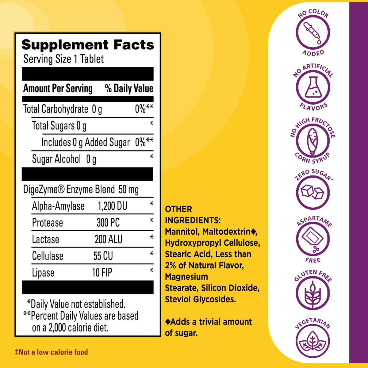 Nature Made Digestive Enzymes 5-in-1 Blend, Digestive Health Support, 90 Chewable Tablets, 30 Day Supply - PrimeBioHealth - canada supplements