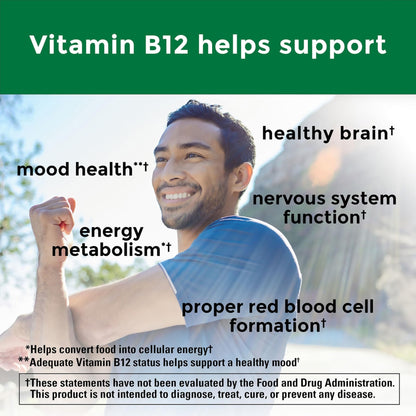 Nature Made Vitamin B12 Gummies 1000 mcg per serving, Dietary Supplement for Energy Metabolism Support, B12 Vitamins - PrimeBioHealth - canada supplements