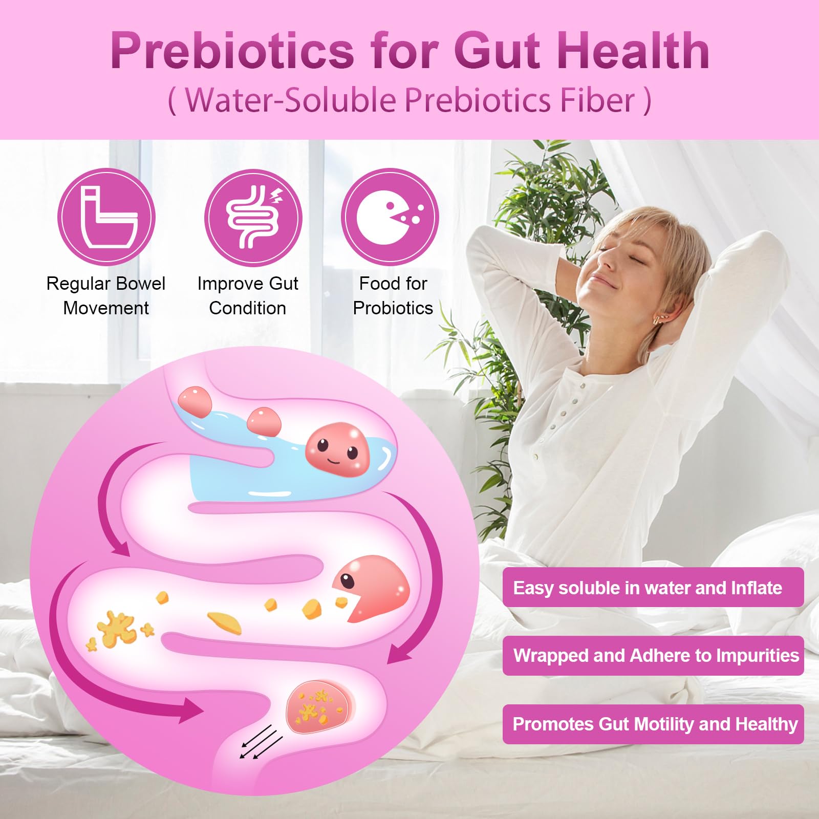 NATURE TARGET Probiotics for Women, 100 Billion CFUs Probiotic with Digestive Enzymes & Prebiotics, Vaginal Probiotics with Cranberry for Urinary Tract Health - PrimeBioHealth - canada supplements