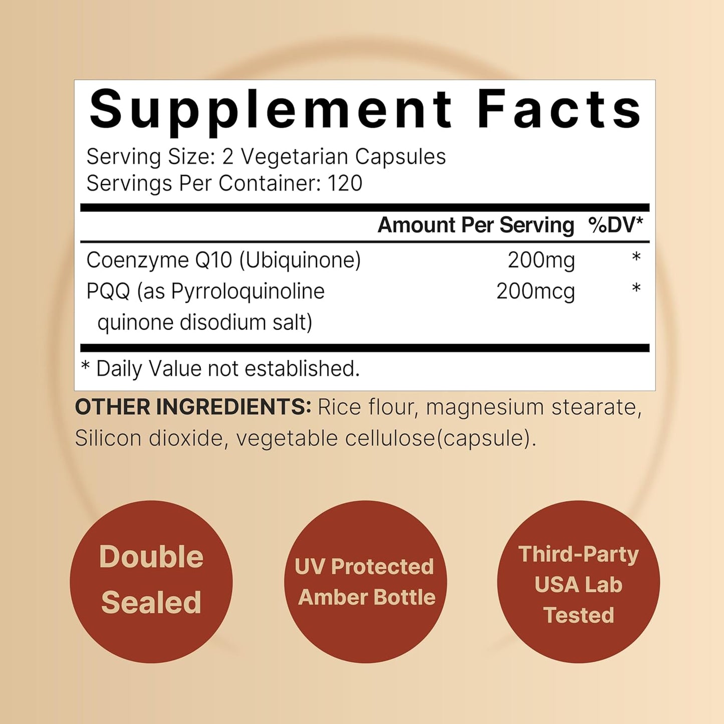 NatureBell CoQ10 200mg with PQQ, 240 Veggie Capsules | Stable High Absorption Form – Antioxidant Support for Heart, & Energy Health – Extra Strength Coenzyme Q10 Supplement - PrimeBioHealth - canada supplements