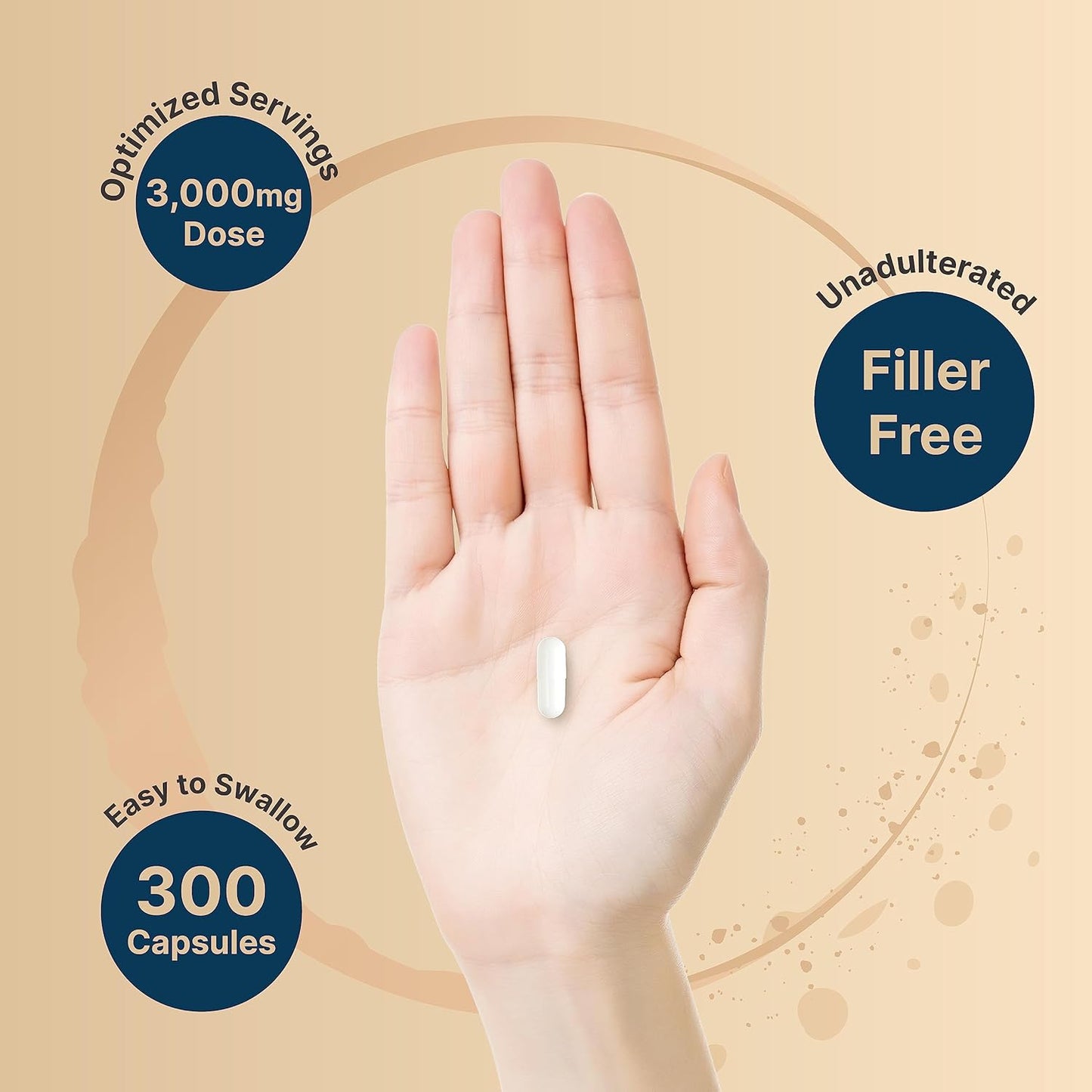 NatureBell Creatine Monohydrate Capsules 3,000mg Per Serving, 300 Count | Micronized, Unflavored Creatine Pills | Pre-Workout & Muscle Strength Support | Easy to Swallow, Filler-Free | 50 Servings - PrimeBioHealth - canada supplements