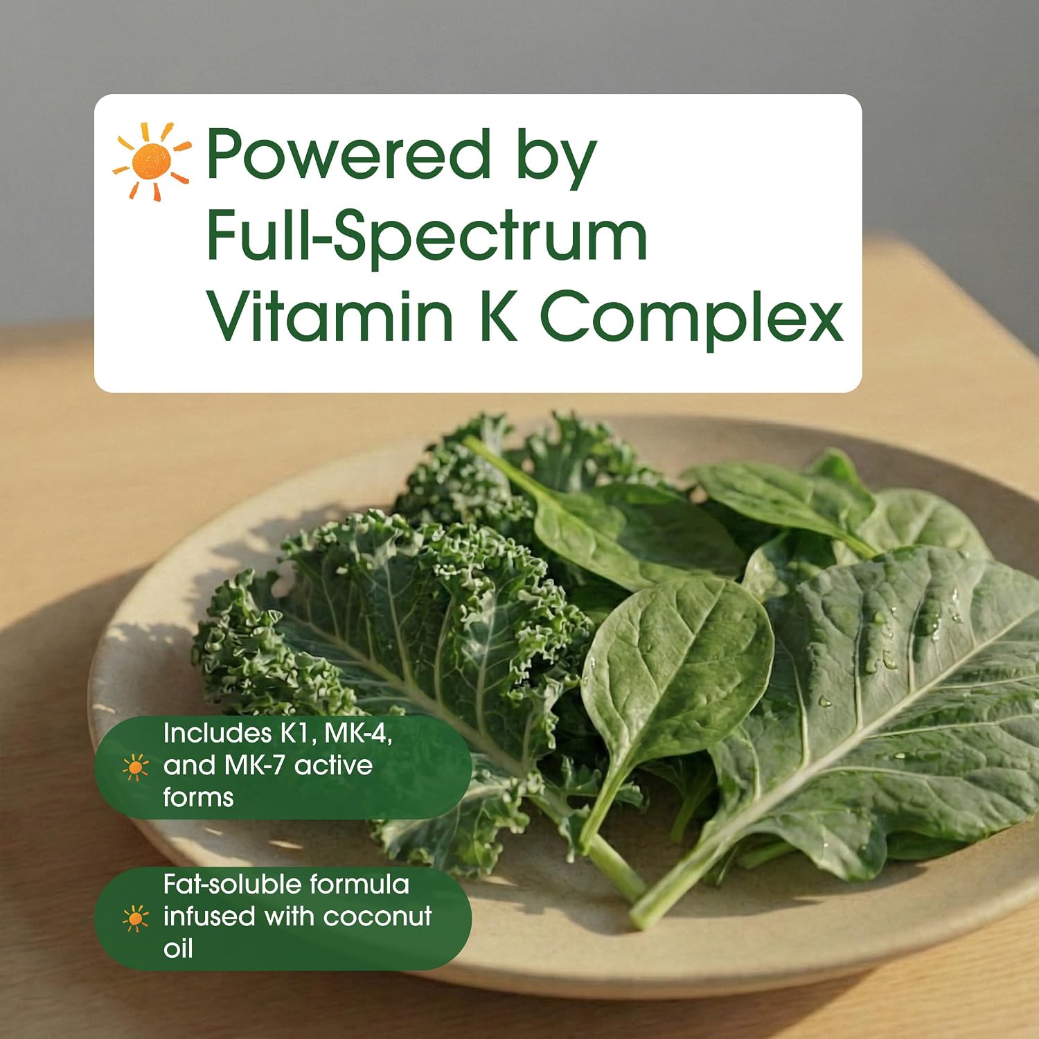 NatureBell Vitamin K Complex - 300 Softgels - Delivers 2,600mcg Vitamin K - Full Spectrum Bone & Heart Health Support Supplement - High Absorption K1 & K2 MK-4 & MK-7* - PrimeBioHealth - canada supplements