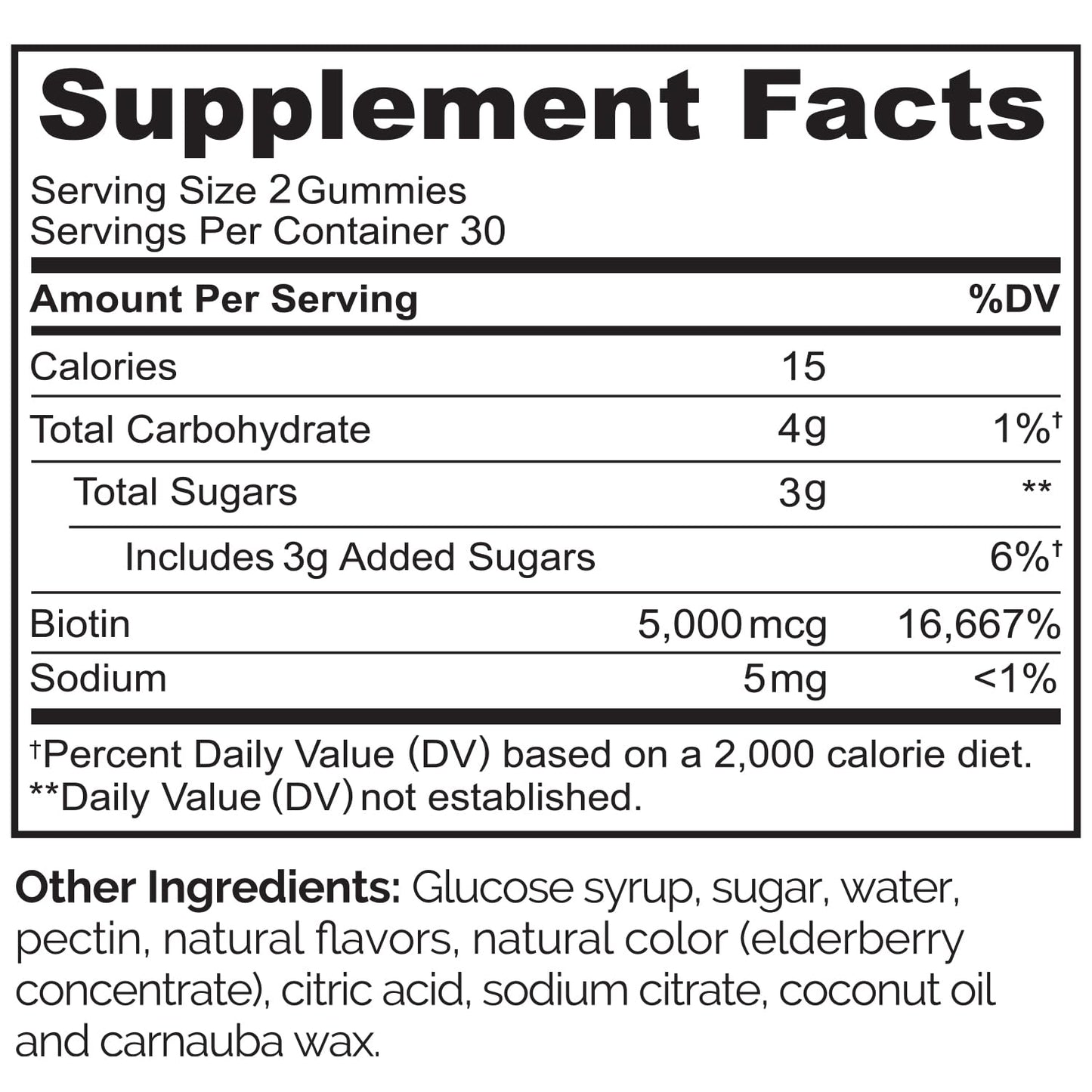 NATURELO Biotin Gummies - Supports Healthy Hair, Skin & Nails - High Potency 2500 mcg - Non GMO, Gluten Free - 60 Gummies - PrimeBioHealth - canada supplements