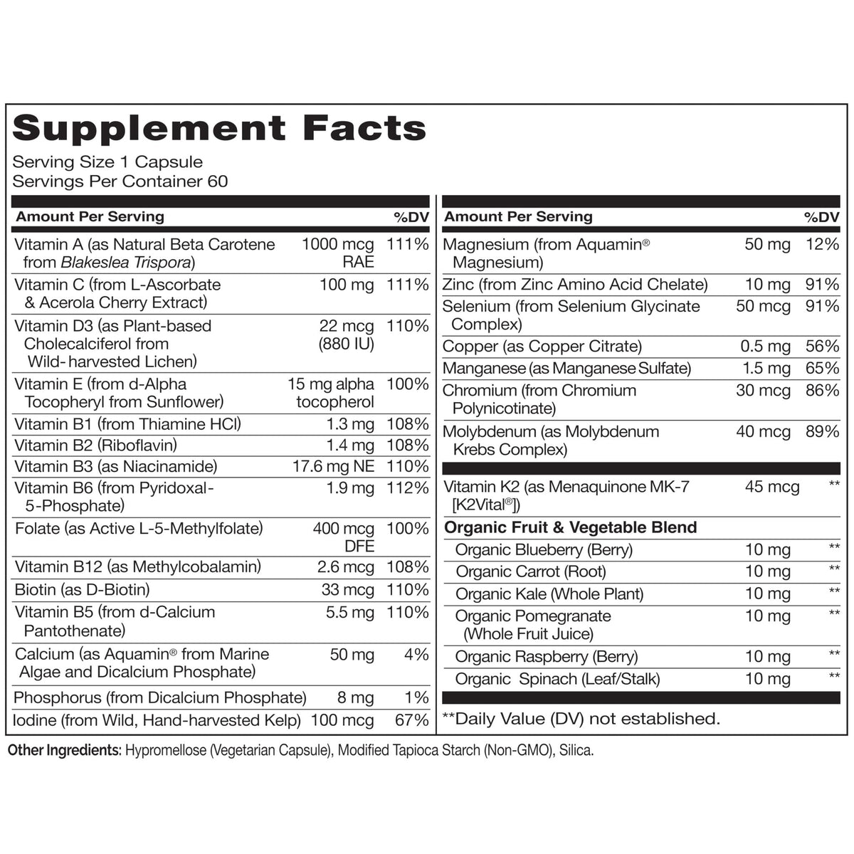 NATURELO Mens Multivitamins - One Daily Multivitamin for Men with Vitamins, Minerals & Organic Whole Foods, Boost Energy & Health, - PrimeBioHealth - canada supplements