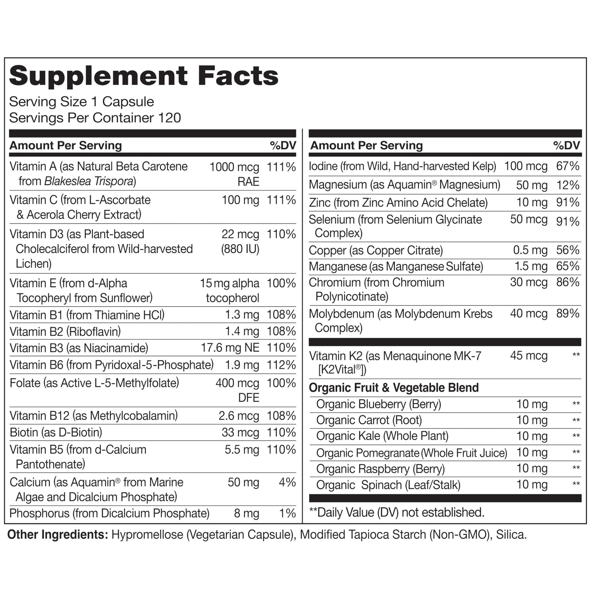 NATURELO Mens Multivitamins - One Daily Multivitamin for Men with Vitamins, Minerals & Organic Whole Foods, Boost Energy & Health - PrimeBioHealth - canada supplements