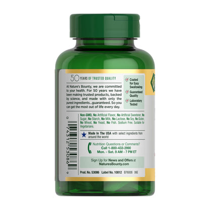 Nature's Bounty Magnesium 500 mg Tablets, High Potency Magnesium Supplement for Bone & Muscle Health, Whole Body Support, 200 Count (Pack of 1) - PrimeBioHealth - canada supplements