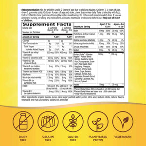 Nature's Way Alive! Children's Premium Gummy Multivitamin, Gluten Free, Made with Pectin, 90 Gummies