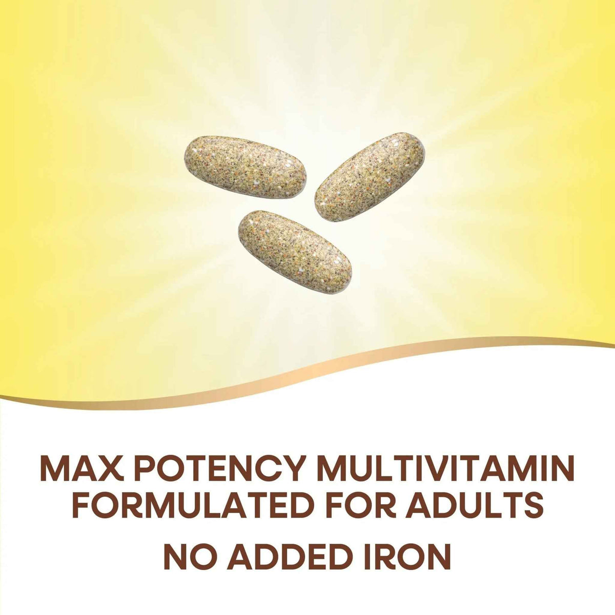 Nature's Way Alive! Max3 Potency Adult Complete Multivitamin, High Potency B-Vitamins to Support Energy Metabolism