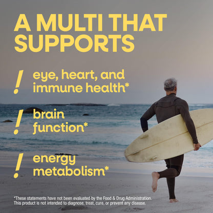 Nature’s Way Alive! Men’s 50 Plus Multivitamin Gummy, Daily Chewable Multivitamins for Men with B-Vitamins, Vitamin D3 & Zinc, Supports Heart - PrimeBioHealth - canada supplements