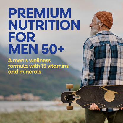 Nature’s Way Alive! Men’s 50 Plus Premium Gummy Multivitamin, Supports Healthy Heart, Brain & Muscle Function with High Potency B-Vitamins, Vitamin A, C, D3 - PrimeBioHealth - canada supplements