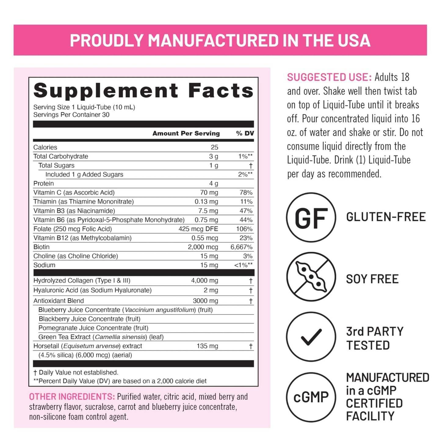 NatureWise Hydrolyzed Liquid Collagen for Women & Men 4000mg - High Absorption, Type 1 & 3 Peptides with Biotin + Vitamin C + Vitamin B Complex & Hyaluronic Acid - PrimeBioHealth - canada supplements
