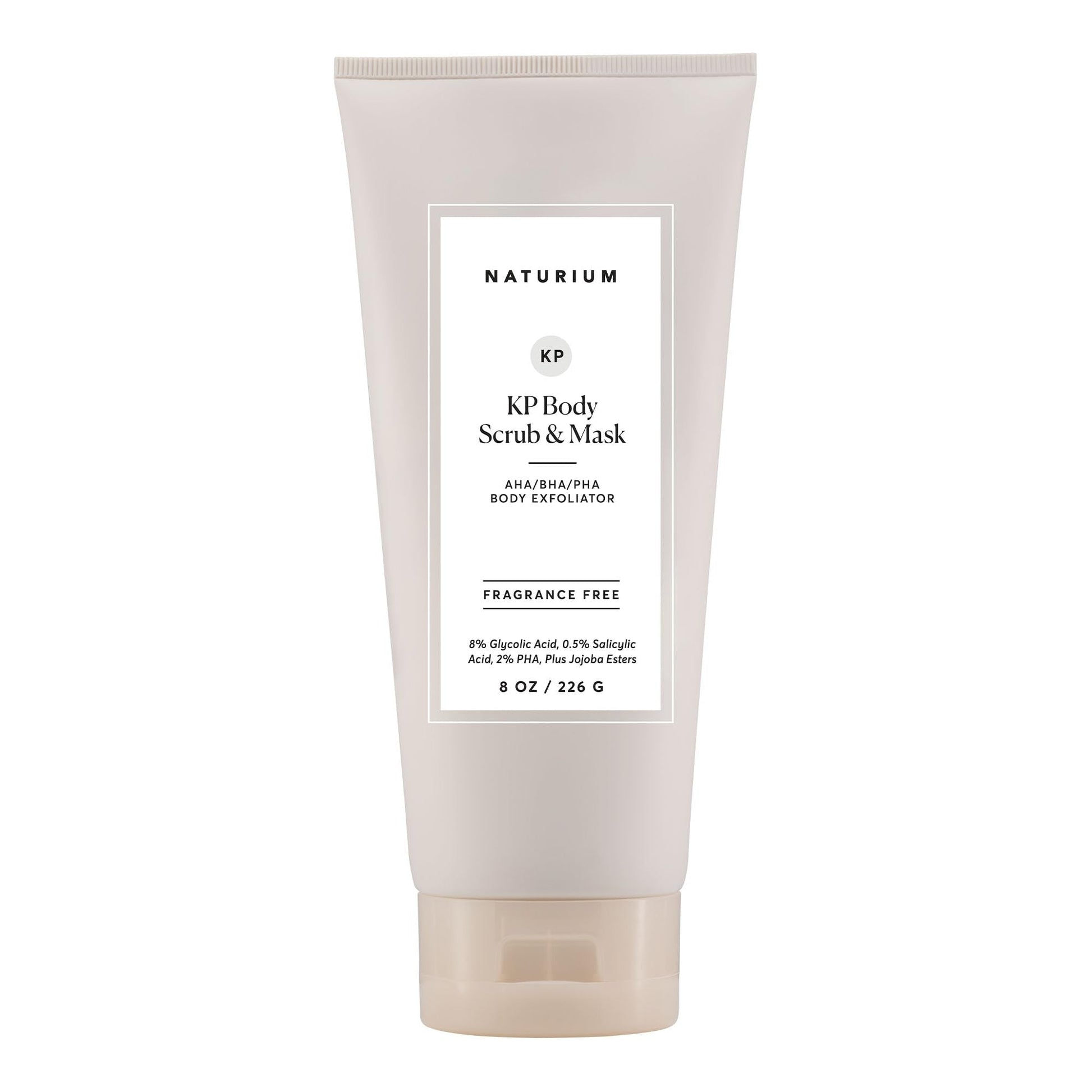 Naturium KP Body Scrub & Mask for Keratosis Pilaris, Bump Eraser Shower Scrub & Exfoliator for Skin, 8 oz - PrimeBioHealth - canada supplements
