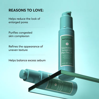 Naturium Niacinamide Face Serum 12% Plus Zinc 2%, Anti-Aging, Pore Minimizer & Dark Spot Corrector - PrimeBioHealth - canada supplements