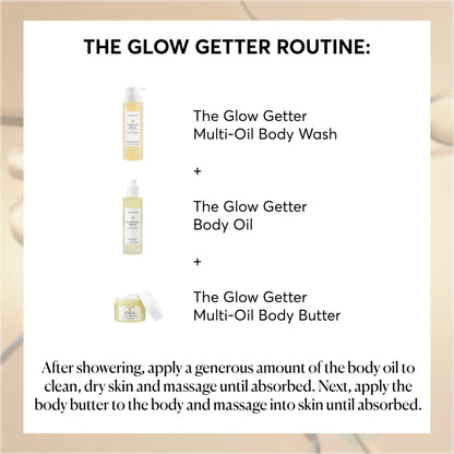 Naturium The Glow Getter Body Oil, Multi-Oil for Intense Nourishment, Hydrating & Moisturizing Formula, Vegan & Cruelty-Free, 3.4 oz - PrimeBioHealth - canada supplements