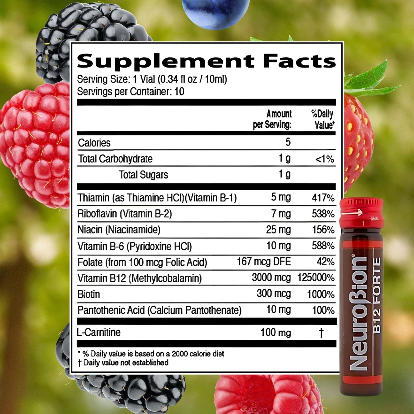 Neurobion B12 Forte 10 Vials x 10 ml (packaging may vary) - PrimeBioHealth - canada supplements