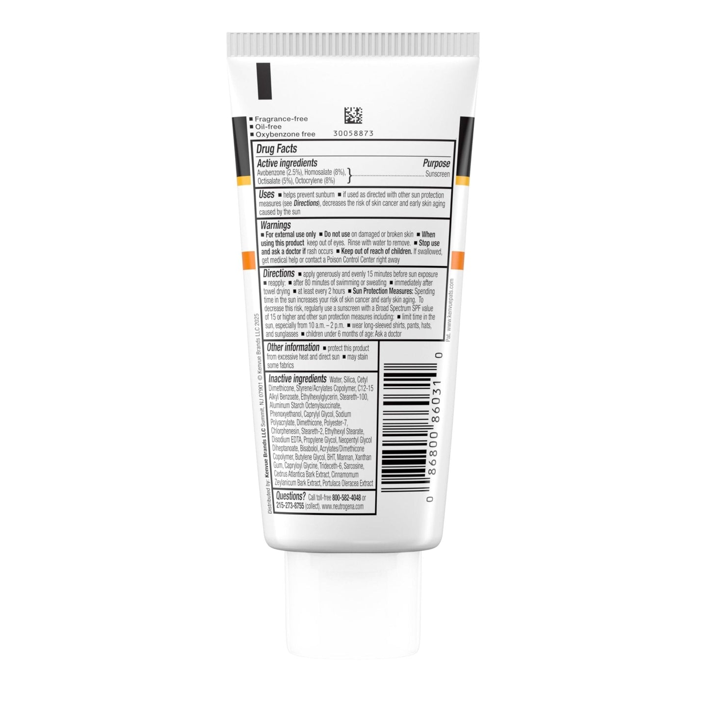 Neutrogena Clear Face Sunscreen for Acne-Prone Skin SPF 30, Broad Spectrum Facial Sunscreen Lotion, Lightweight, Non Comedogenic, Oil-, Fragrance- & Oxybenzone - PrimeBioHealth - canada supplements