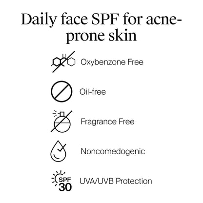 Neutrogena Clear Face Sunscreen for Acne-Prone Skin SPF 30, Broad Spectrum Facial Sunscreen Lotion, Lightweight, Non Comedogenic, Oil-, Fragrance- & Oxybenzone - PrimeBioHealth - canada supplements