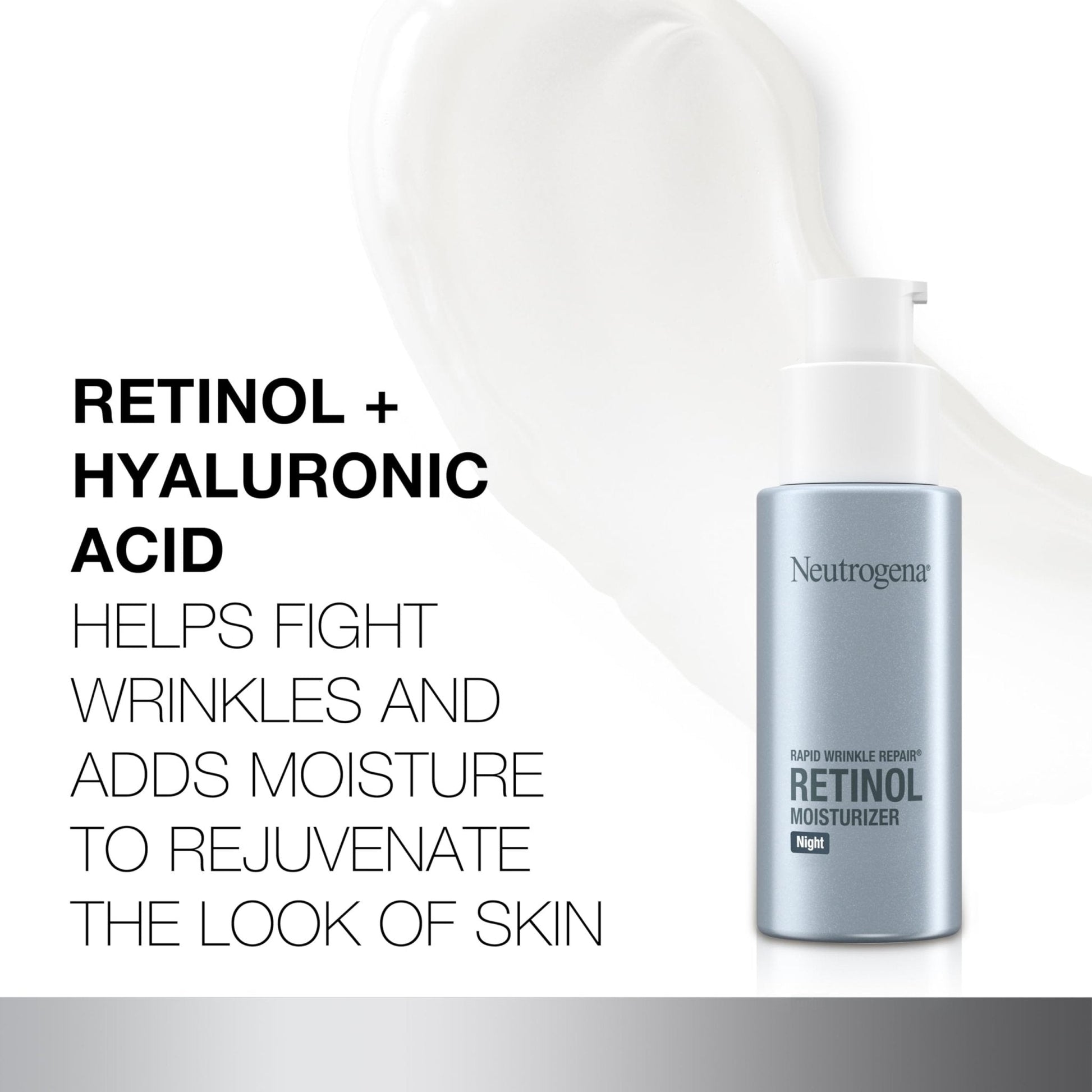 Neutrogena Retinol Face Moisturizer Cream, Rapid Wrinkle Repair, Anti-Wrinkle Night Moisturizer, Anti-Wrinkle Face & Neck Cream - PrimeBioHealth - canada supplements