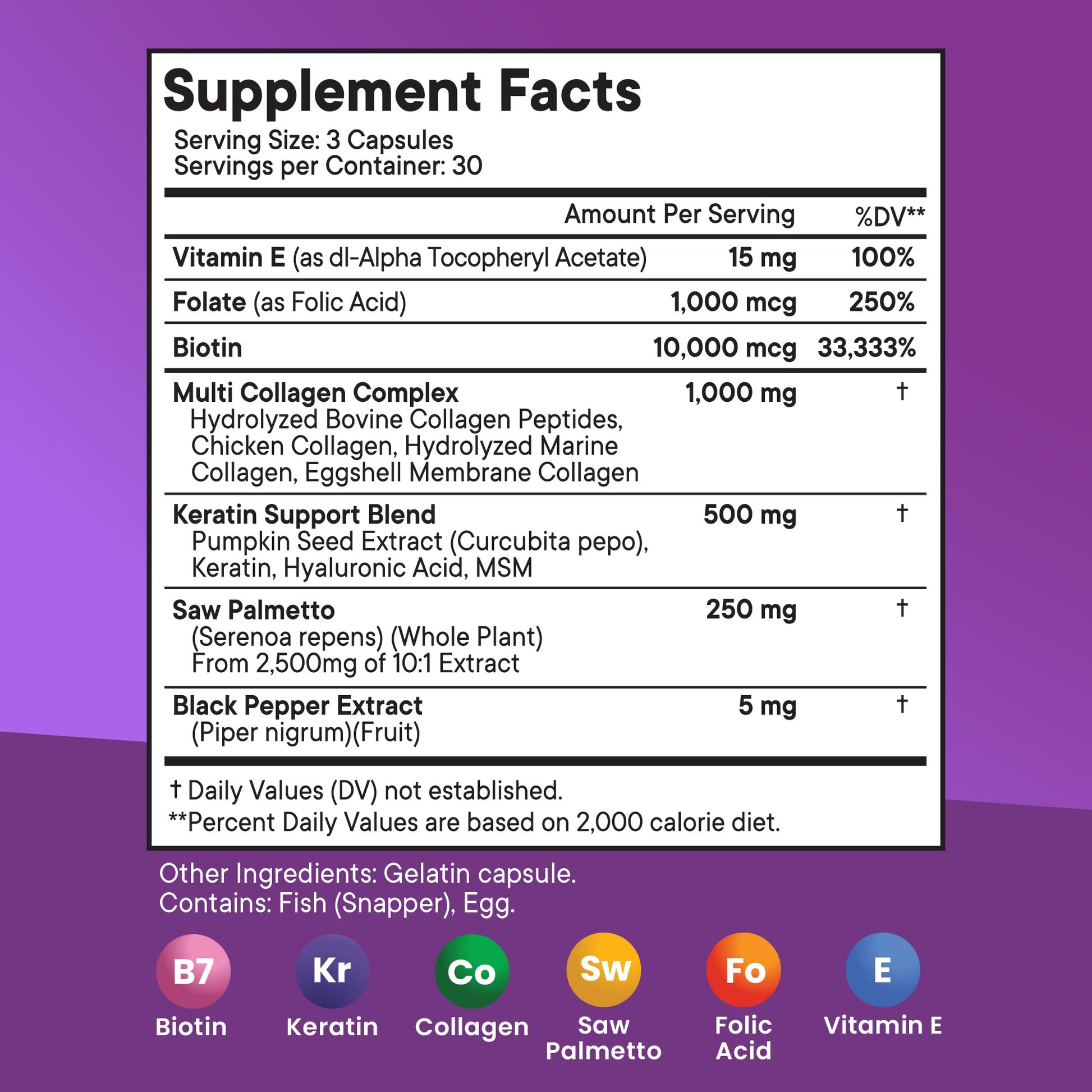 NEW AGE Biotin Collagen Keratin Hyaluronic Acid - 50,000mcg Hair Growth Vitamins for Men and Women, Nails, Hair, Skin Vitamins and DHT Blocker with Vitamin E Folic - PrimeBioHealth - canada supplements