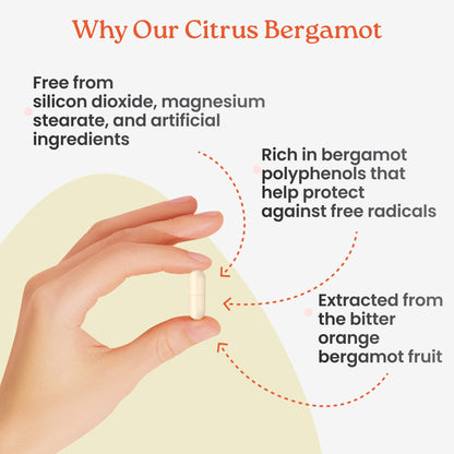 NewLife Naturals Citrus Bergamot Supplements 500 MG - Heart Health - Supplement for Wellness and Aging Support - PrimeBioHealth - canada supplements