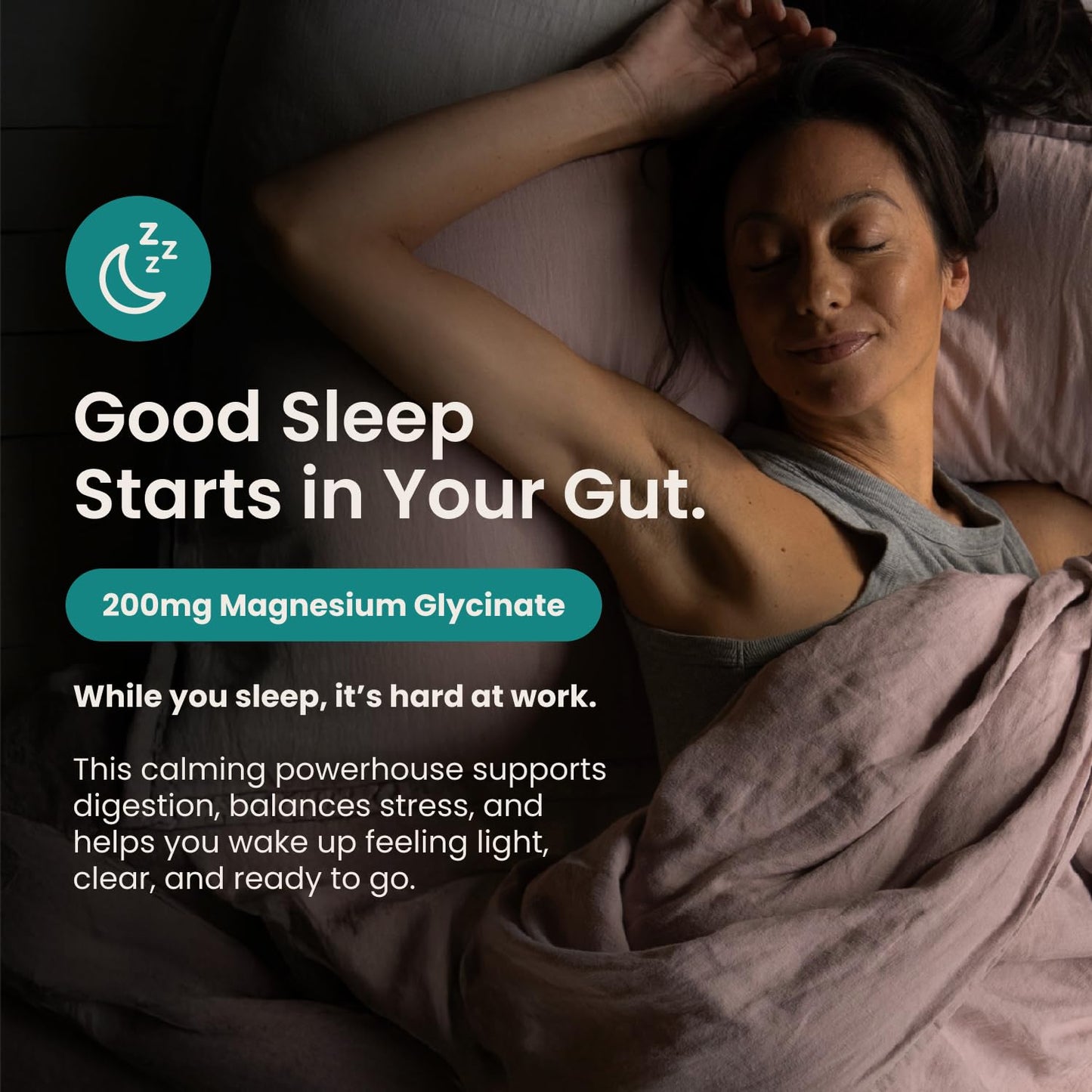 Nighttime Prebiotic Fiber Powder with Digestive Enzymes & Magnesium Glycinate for Sleep, On-The-Go Travel 7 Pack | Gut Health Supplement for Women & Men - Bloating Relief Soluble and Insoluble Fiber - PrimeBioHealth - canada supplements