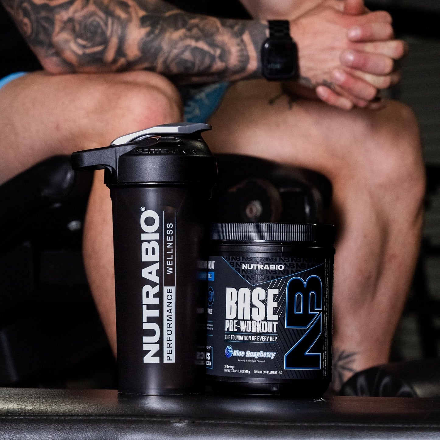 NutraBio Base Pre-Workout Powder 200mg Caffeine, Sustained Energy, Focus, Endurance, Pump, Sugar Free, Clean Preworkout for Men and Women - Beta Alanine, L-Tyrosine, 30 Servings - Lemon Lime - PrimeBioHealth - canada supplements