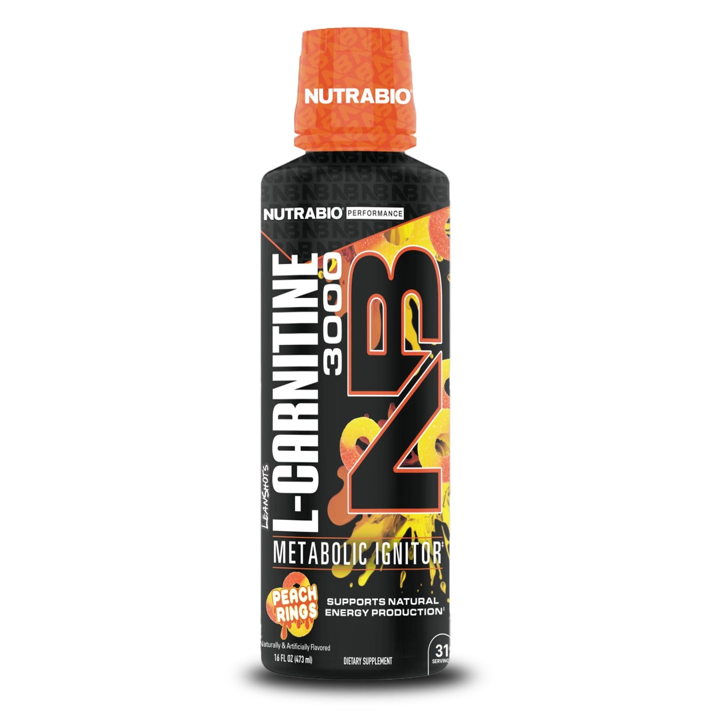 NutraBio – L-Carnitine Liquid Shots – 3000mg, (Green Apple) – 10mg of Vitamin B-5 – Zero Carbs & Sugars – Energy Production – Muscle Recovery - PrimeBioHealth - canada supplements