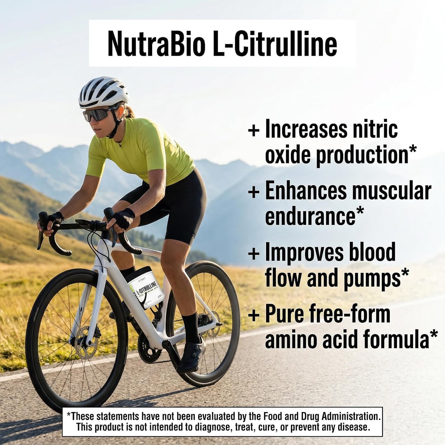 NutraBio L-Citrulline, Free Form Amino Acid, 5.3 oz (150 g) - PrimeBioHealth - canada supplements