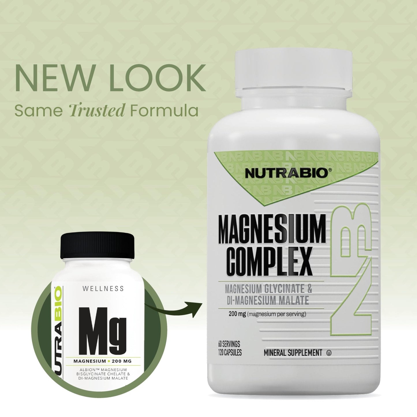NutraBio Magnesium Complex Supplement, Magnesium Glycinate for Sleep, Biglycinate, D-Magnesium Malate, Muscle & Nerve Support, for Men and Women, 120 Vegetable Capsules - PrimeBioHealth - canada supplements
