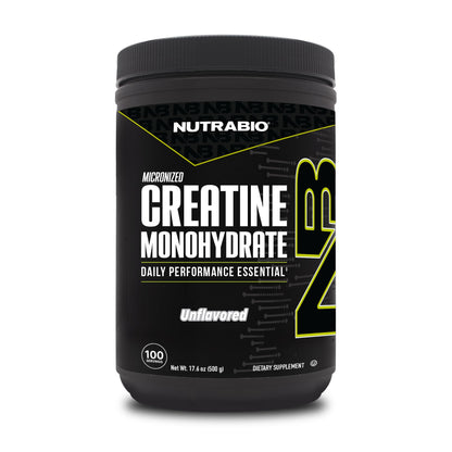 NutraBio Pure Micronized Creatine Monohydrate Powder Supplement, Unflavored, (300 g) - Supports Bulk Muscle Energy, Recovery, and Strength - HPLC Tested Creatine Powder Supplement for Men and Women - PrimeBioHealth - canada supplements
