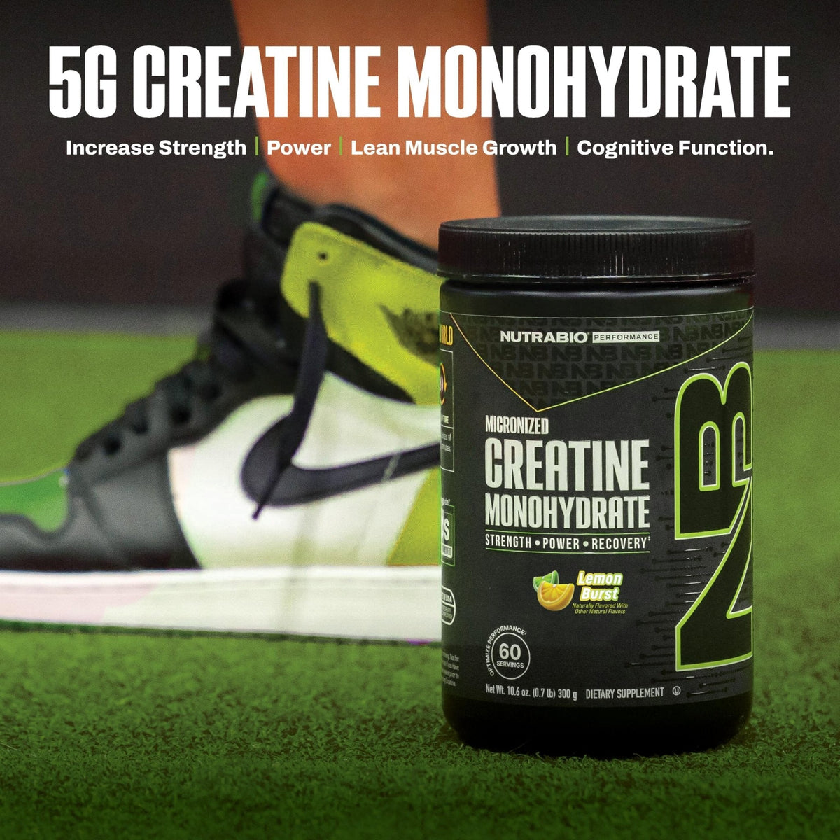 NutraBio Pure Micronized Creatine Monohydrate Powder Supplement, Unflavored, (300 g) - Supports Bulk Muscle Energy, Recovery, and Strength - HPLC Tested Creatine Powder Supplement for Men and Women - PrimeBioHealth - canada supplements