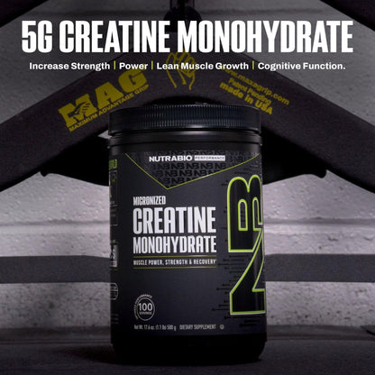 NutraBio Pure Micronized Creatine Monohydrate Powder Supplement, Unflavored, (300 g) - Supports Bulk Muscle Energy, Recovery, and Strength - HPLC Tested Creatine Powder Supplement for Men and Women - PrimeBioHealth - canada supplements