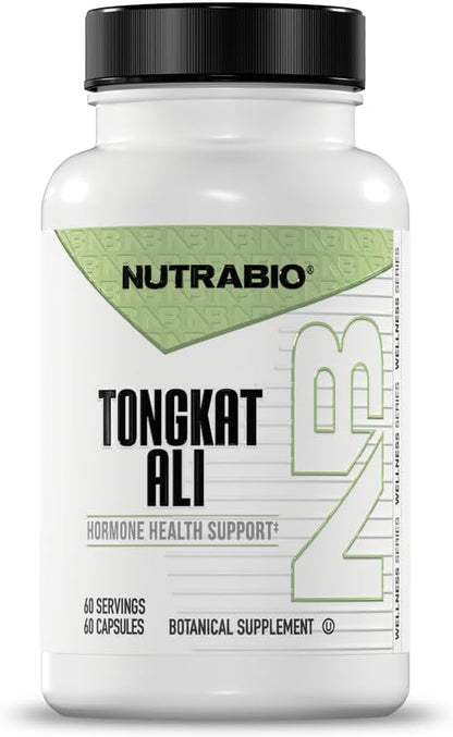 NutraBio Tongkat Ali Longjack 100 Supplement - Natural Support for Muscle Mass, Strength, Performance- Longjack Tongkat Ali for Men- 200mg per Capsule, 60 Servings - PrimeBioHealth - canada supplements