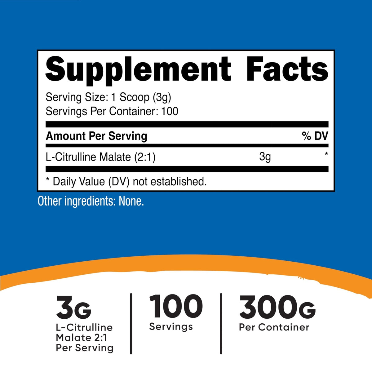 Nutricost L-Citrulline Malate (2:1) Powder (300 Grams) - PrimeBioHealth - canada supplements