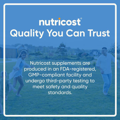 Nutricost N-Acetyl L-Cysteine (NAC) 600mg, 180 Capsules - Non-GMO, Gluten Free - PrimeBioHealth - canada supplements