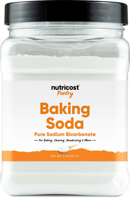 Nutricost Pantry Baking Soda (2 LBS) - For Baking, Cleaning & Deodorizing - PrimeBioHealth - canada supplements