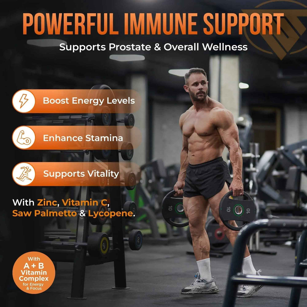 NutriTorch Multivitamin for Men – Adult Dietary Supplement with Vitamins A, C & D, Minerals & Antioxidants for Immune Support, Increased Energy