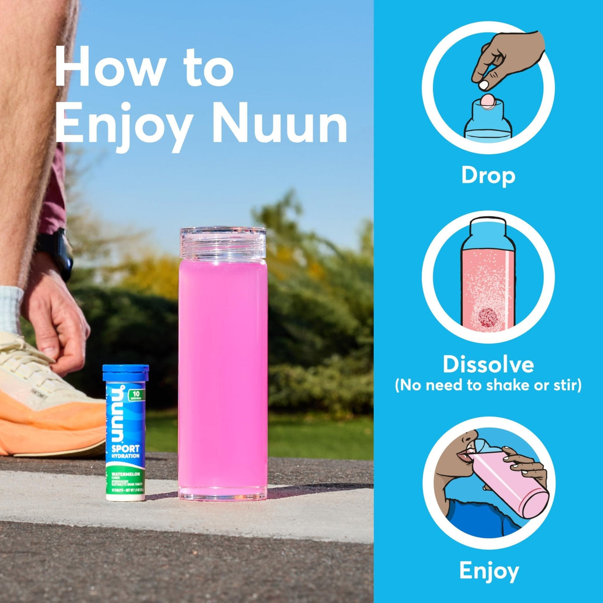 Nuun, Electrolyte Drink Tabs Energy Wild Berry, 8 Count, 1.9 Ounce - PrimeBioHealth - canada supplements